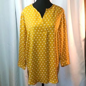 2/$30 Polka Dot Blouse